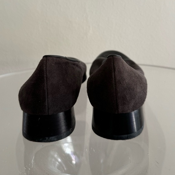 Salvatore Ferragamo Brown and Black Leather - Picture 7 of 9